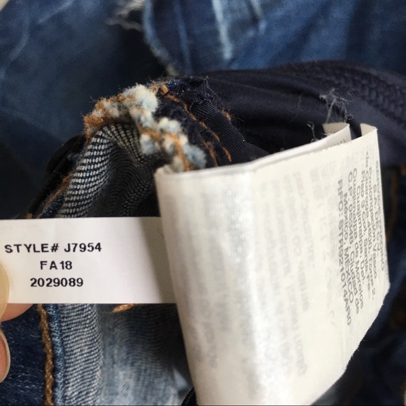 Madewell Maternity Side-Panel Skinny Jeans in Everton Adjustable Edition 31 - Picture 11 of 13